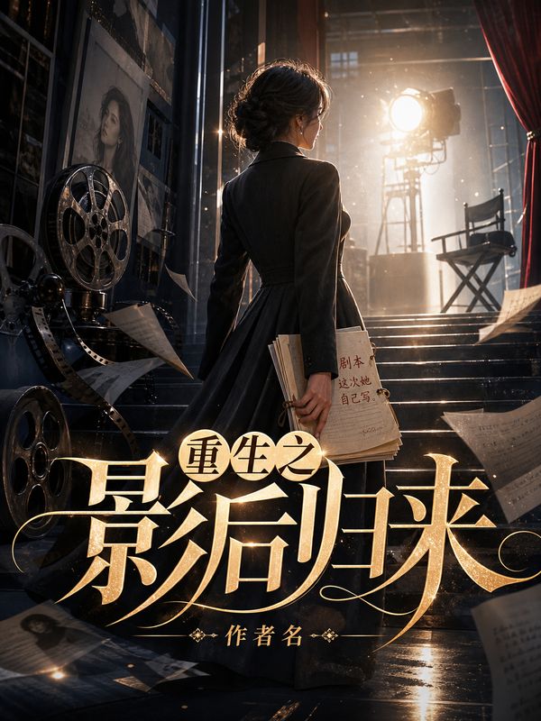 重生小说封面模板：重生之影后归来