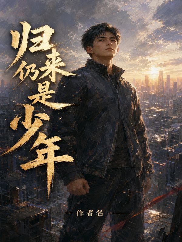重生小说封面模板：归来仍是少年