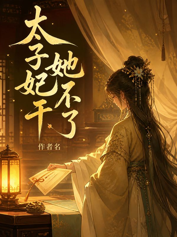 古言小说封面模板:太子妃她不干了