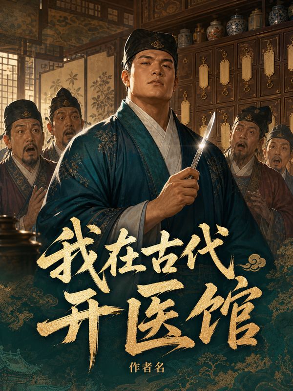古言小说封面模板:我在古代开医馆