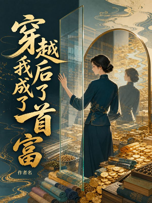 古言小说封面模板:穿越后我成了首富