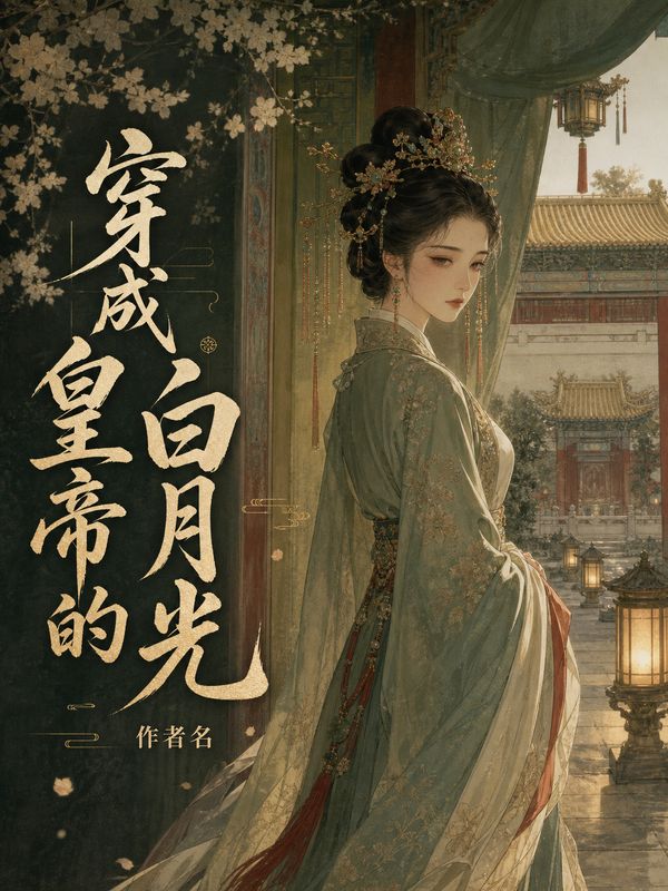 古言小说封面模板:穿成皇帝的白月光