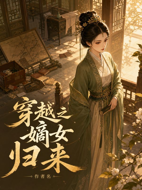 古言小说封面模板:穿越之嫡女归来