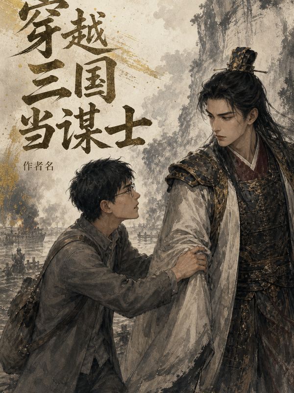 穿越小说封面模板：穿越三国当谋士