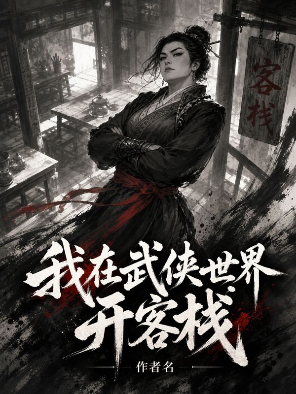穿越小说封面模板：我在武侠世界开客栈