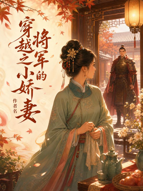 言情小说封面模板:穿越之将军的小娇妻
