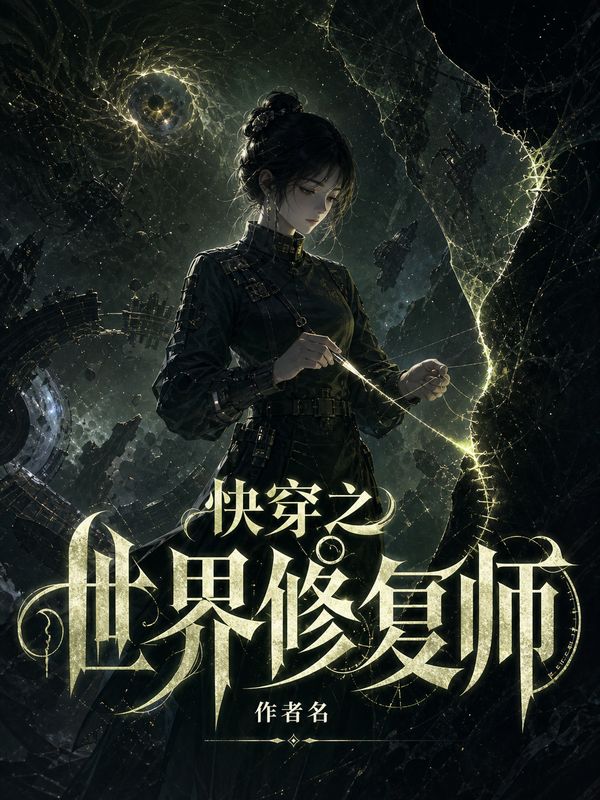 科幻小说封面模板:快穿之世界修复师