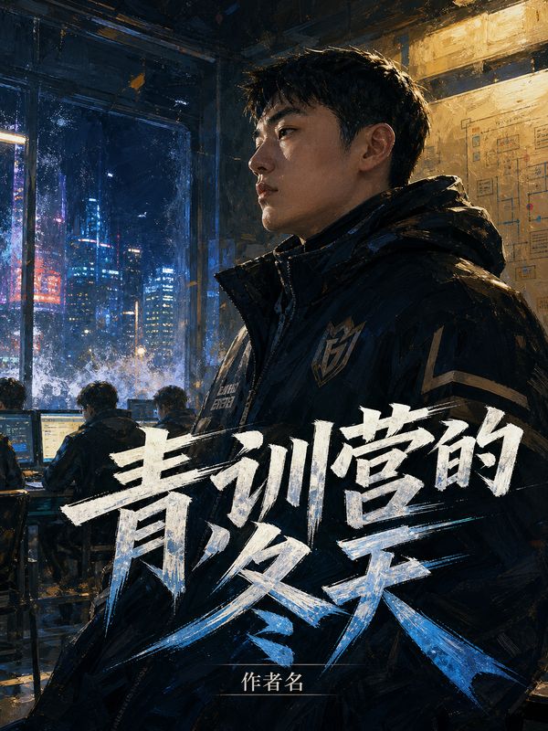 电竞小说封面模板：青训营的冬天