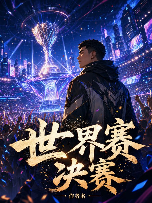 电竞小说封面模板：世界赛决赛
