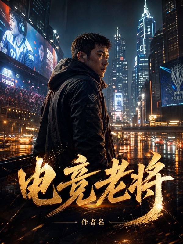 电竞小说封面模板：电竞老将