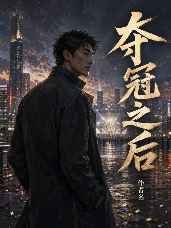 电竞小说封面模板：夺冠之后