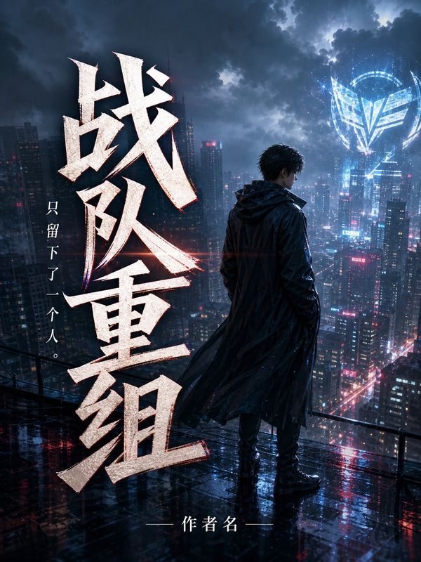 电竞小说封面模板：战队重组