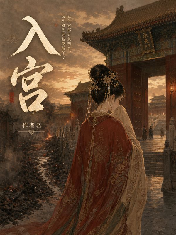 宫斗小说封面模板：入宫