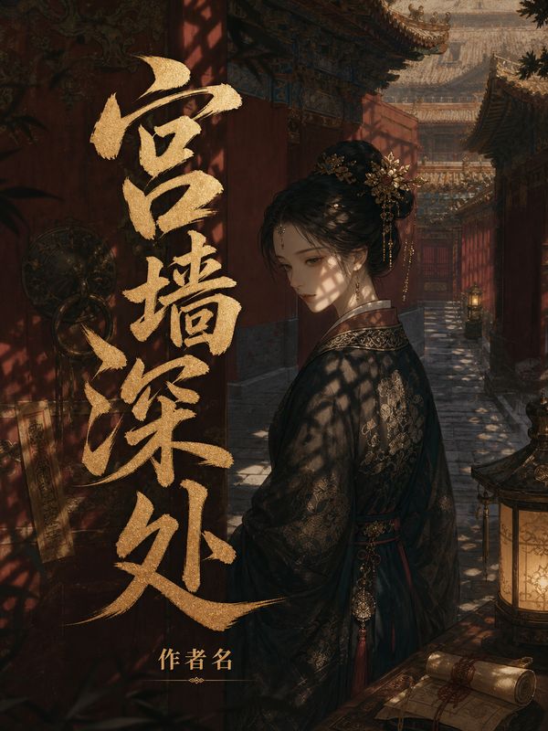 宫斗小说封面模板：宫墙深处