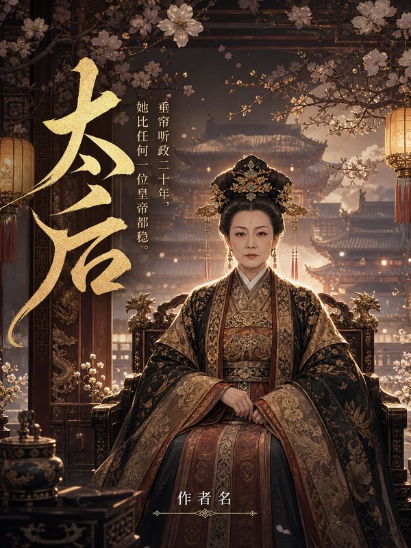 宫斗小说封面模板：太后