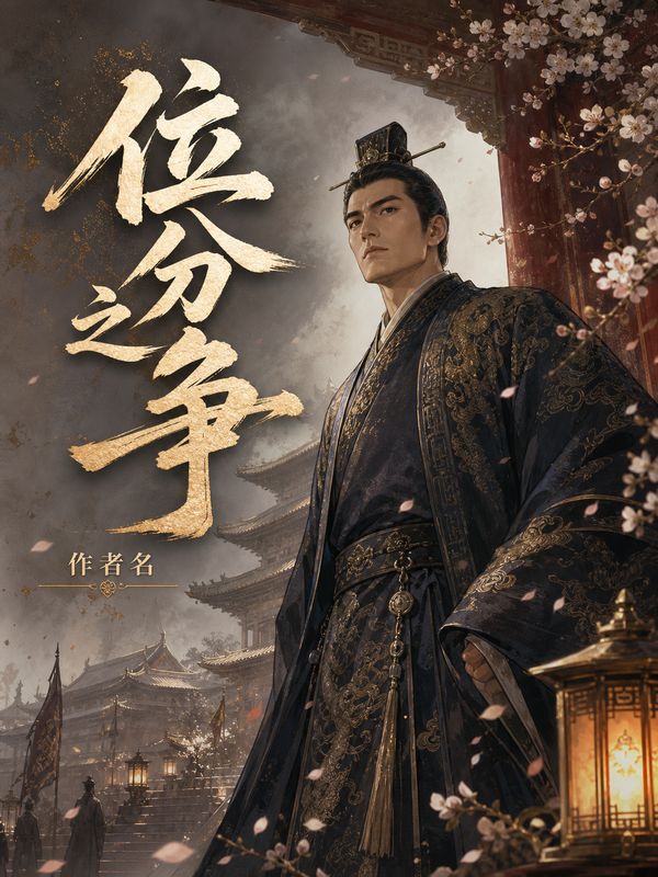 宫斗小说封面模板：位分之争