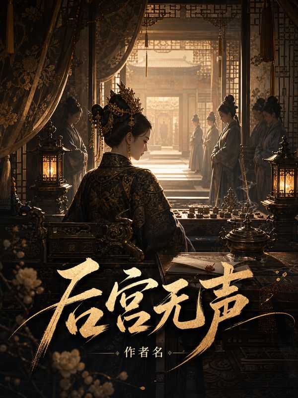 宫斗小说封面模板：后宫无声