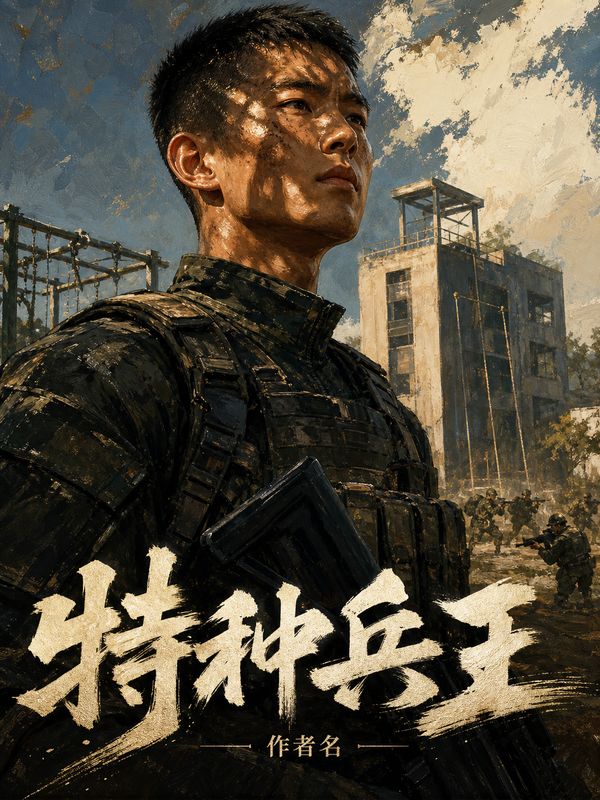 电竞小说封面模板：特种兵王
