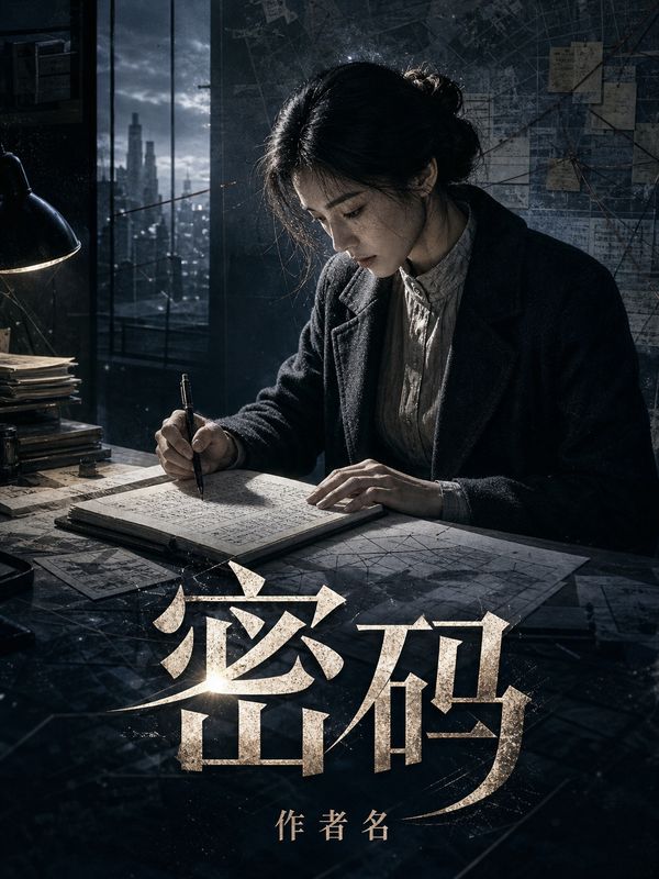 历史小说封面模板：密码