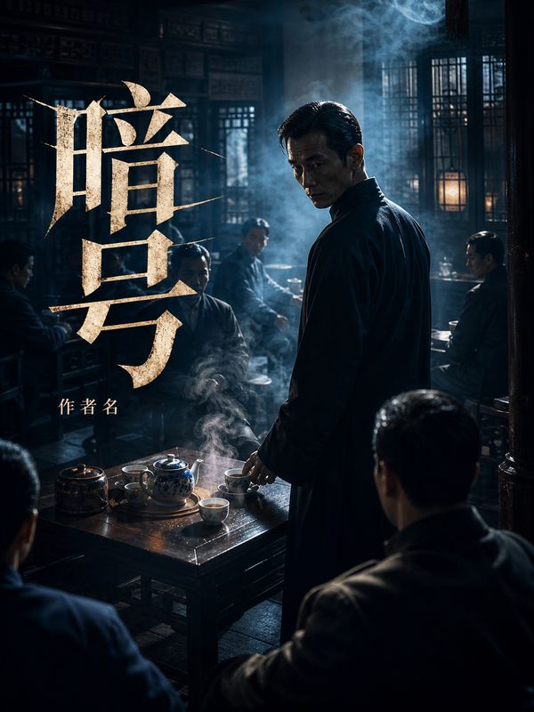 历史小说封面模板：暗号
