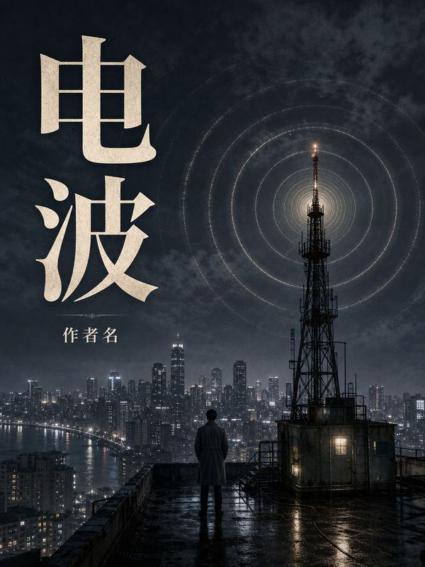 历史小说封面模板：电波