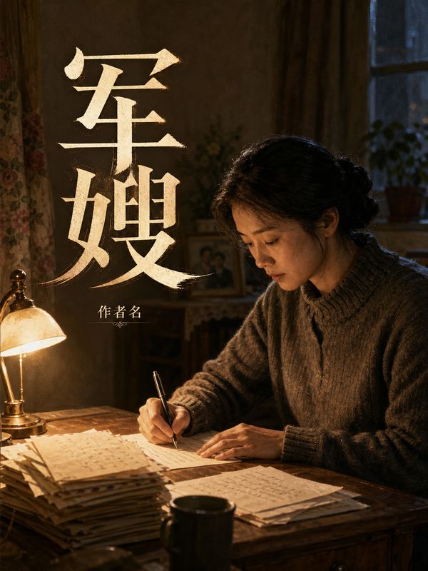 军事谍战小说封面模板:军嫂