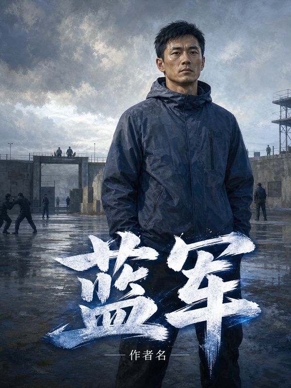 军事谍战小说封面模板:蓝军