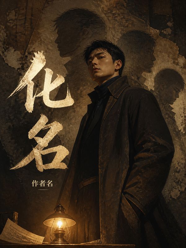 历史小说封面模板：化名