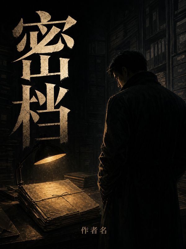 历史小说封面模板：密档
