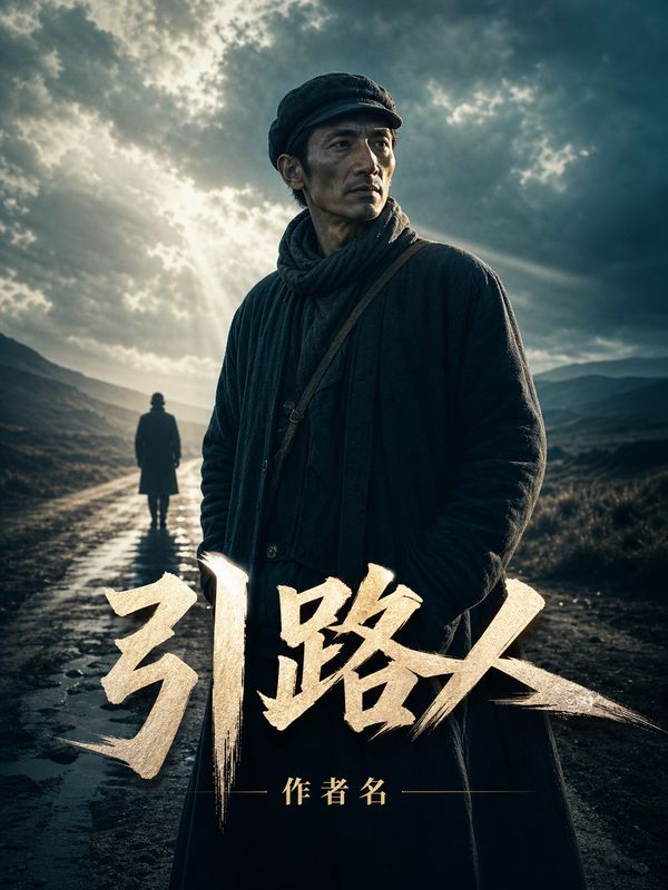历史小说封面模板：引路人
