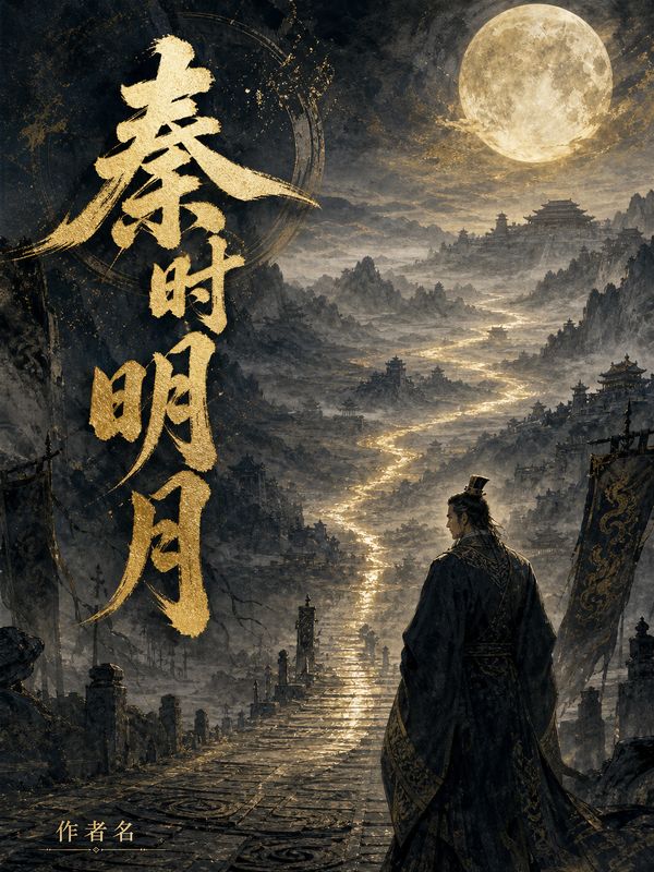 历史小说封面模板：秦时明月