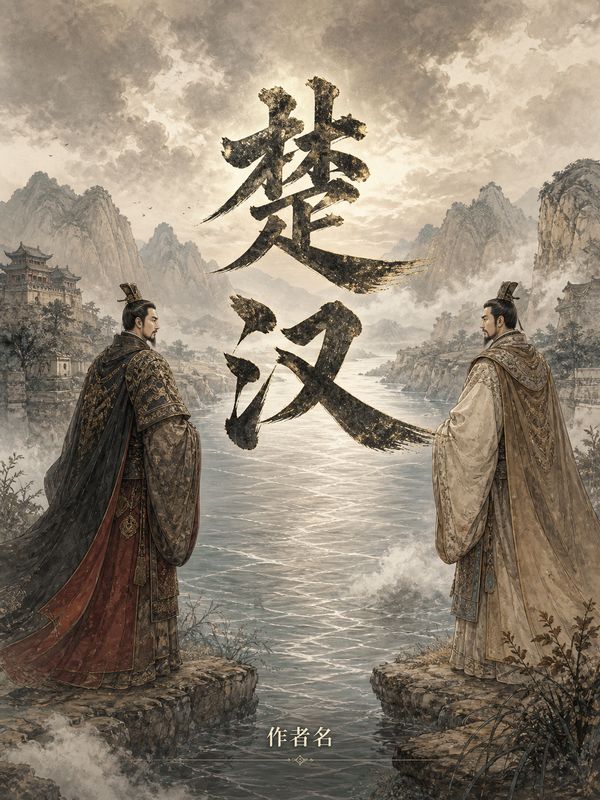 历史小说封面模板：楚汉