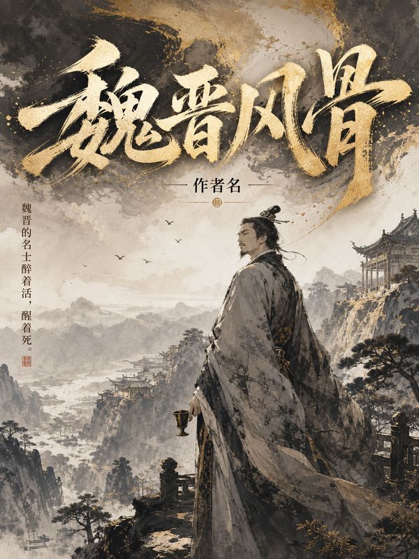 历史小说封面模板：魏晋风骨
