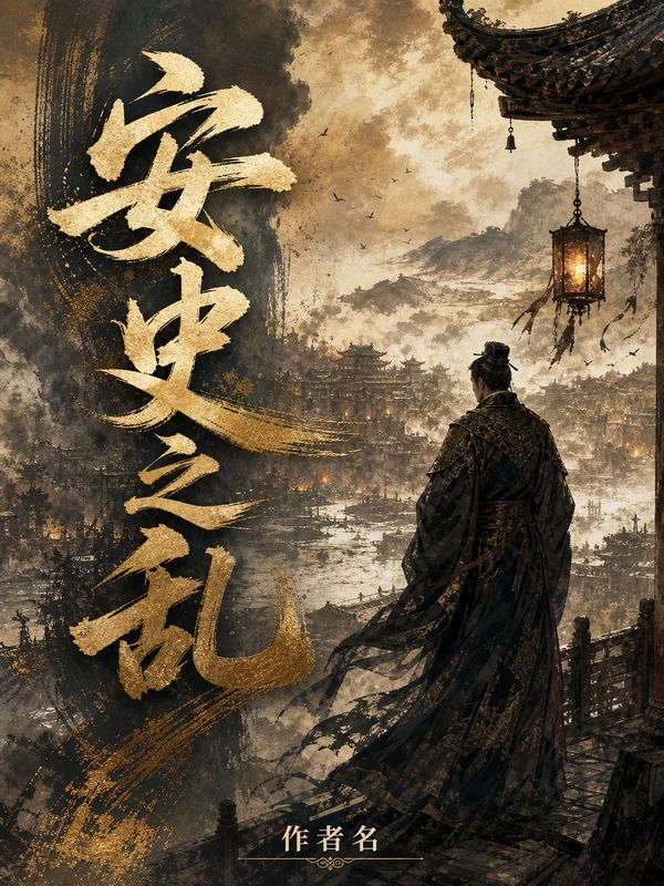 历史小说封面模板：安史之乱
