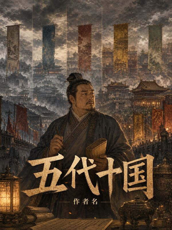 历史小说封面模板：五代十国