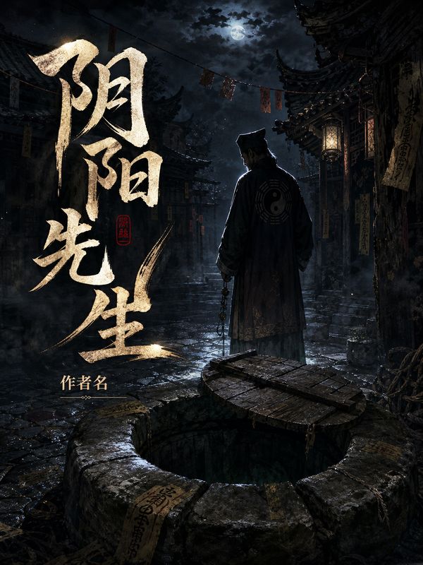 灵异小说封面模板:阴阳先生