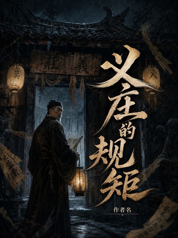 灵异小说封面模板:义庄的规矩