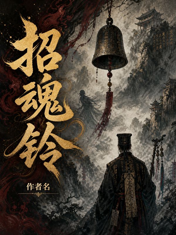 灵异小说封面模板:招魂铃