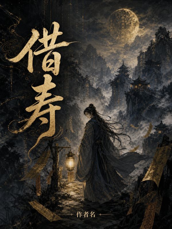 灵异小说封面模板:借寿