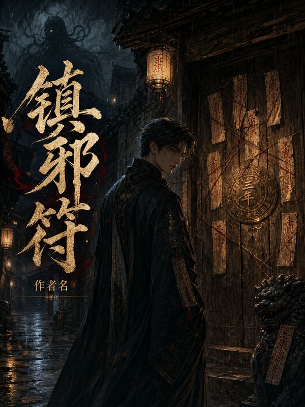 灵异小说封面模板:镇邪符