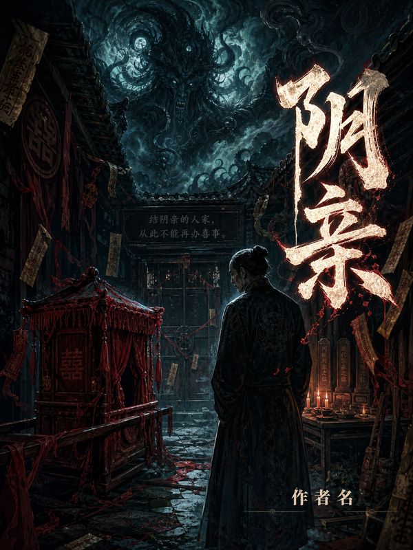 灵异小说封面模板:阴亲