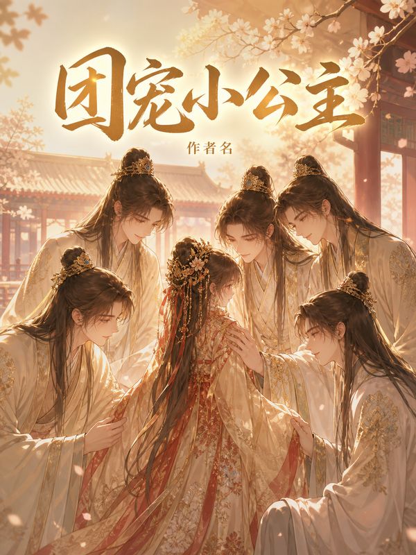 古言小说封面模板:团宠小公主
