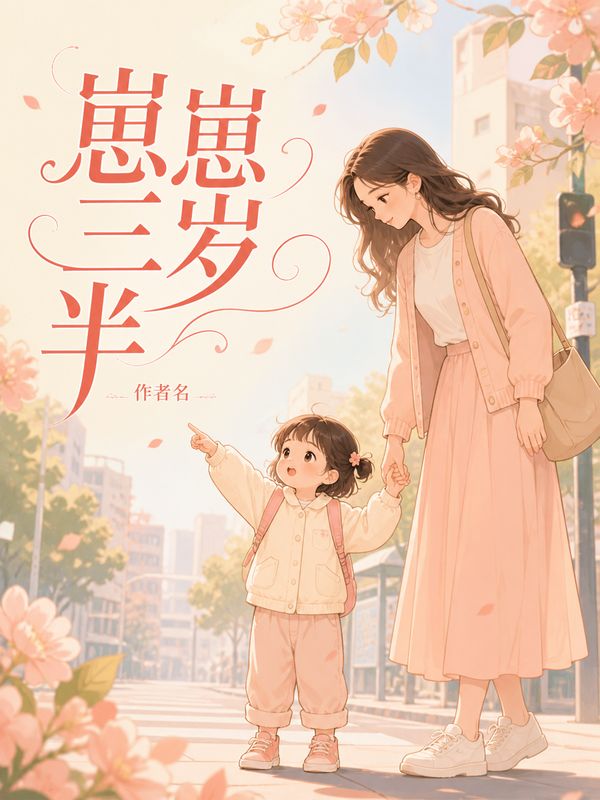 言情小说封面模板:崽崽三岁半