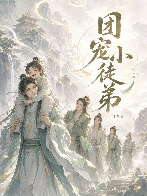 仙侠小说封面模板:团宠小徒弟