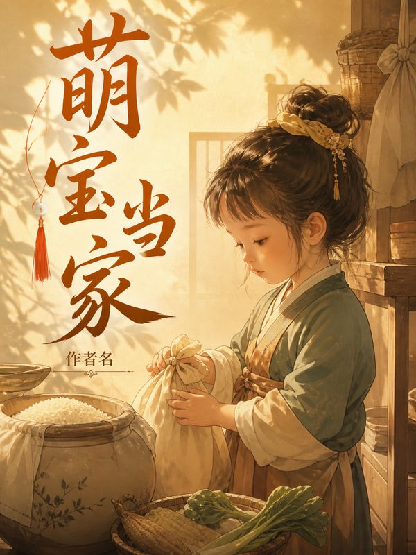 古言小说封面模板:萌宝当家