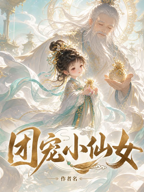 仙侠小说封面模板:团宠小仙女