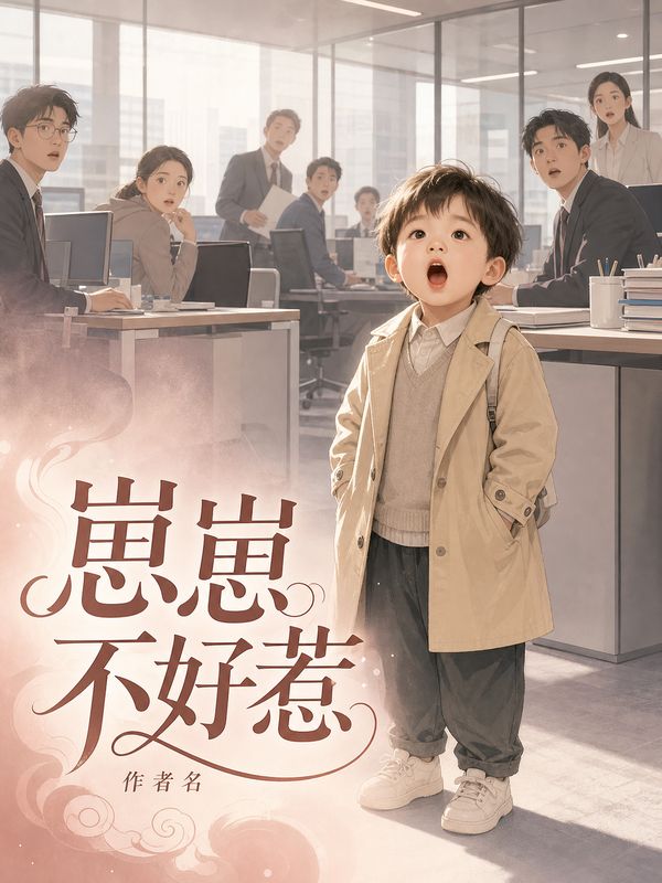 言情小说封面模板:崽崽不好惹