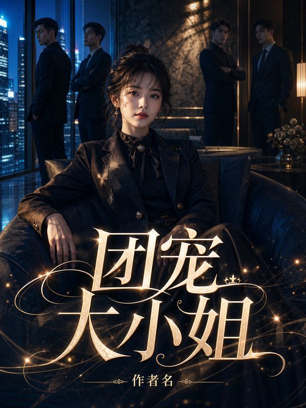 言情小说封面模板:团宠大小姐