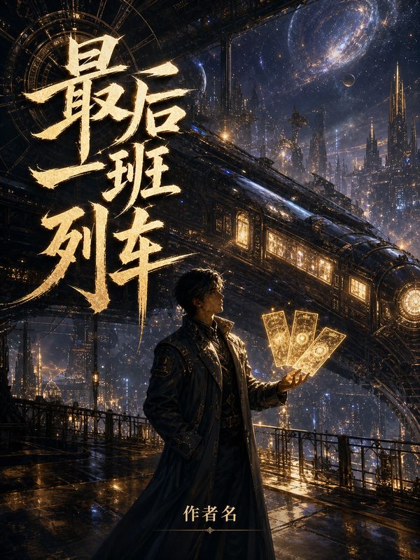 末世小说封面模板：最后一班列车