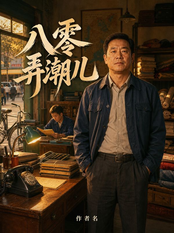 年代小说封面模板:八零弄潮儿